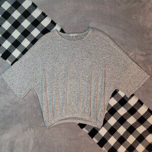 L | Gaze | Short Sleeved Crop Top Sweater
